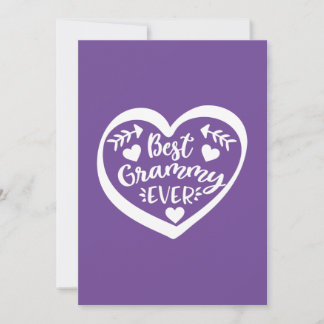 Bästa Grammy någonsin Heart design Kort