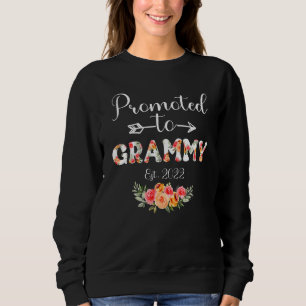 Bästa Grammy någonsin Women Flower Dekoration Gran T Shirt