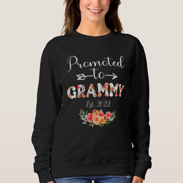Bästa Grammy någonsin Women Flower Dekoration Gran T Shirt (Framsida)