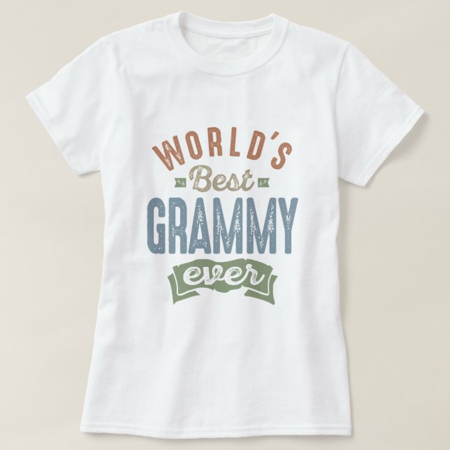 Bästa Grammy T Shirt (Design framsida)