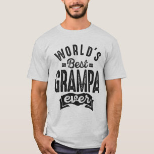 Bästa Grampa-gåvor T Shirt