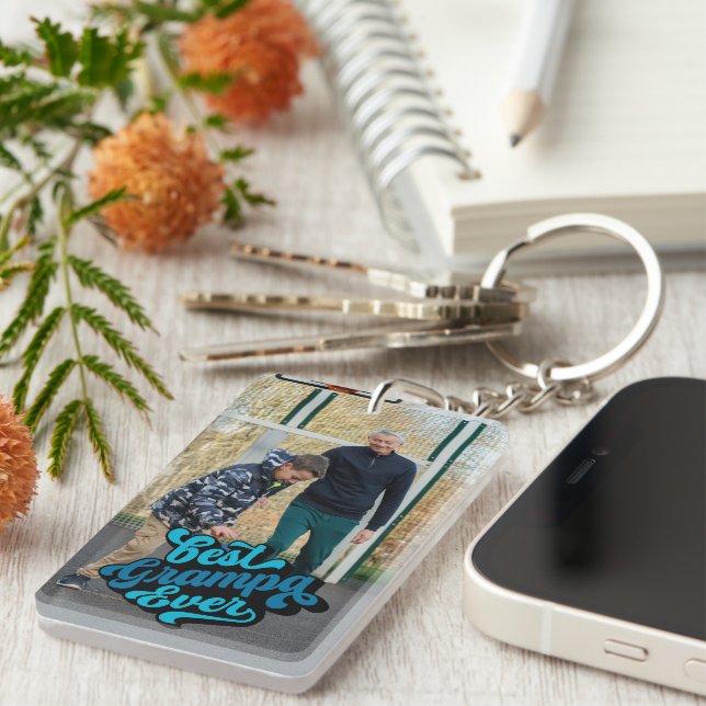 Bästa Grampa någonsin | Grandpa Photo (Högra Framsidan)