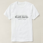 Bästa Grampa sedan 20XX Modern enkel och enkel rab T Shirt<br><div class="desc">Denna enkla och moderna utformning består av sanserif-typografi.</div>