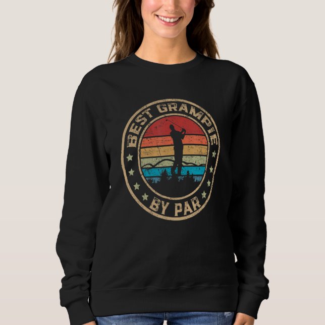 Bästa grampaj efter Fars dag Golffing 2 T Shirt (Framsida)