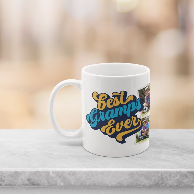 Bästa Gramper någonsin | Farfar Fotokaffe Mugg (Skapare uppladdad)
