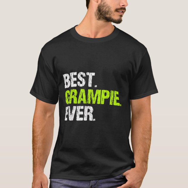 Bästa Grampie någonsin funny Coola Fars dag Gift T Shirt (Framsida)