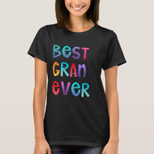 Bästa gran någonsin färglös, Mamma Shirt, Mamma Gi T Shirt