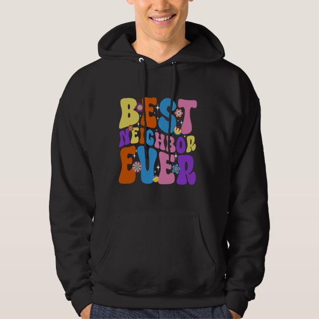 Bästa granne hoodie (Framsida)