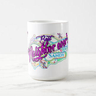 Bästa granne någonsin! Gift Coffee Kopp personaliz
