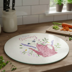 Bästa Granny Anpassningsbar Round Glass Caking Boa