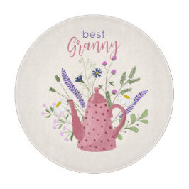 Bästa Granny Anpassningsbar Round Glass Caking Boa