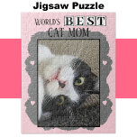 Bästa grått för lägg till bild rosa i mamma pussel<br><div class="desc">Fira den rena katten mamma i ditt liv med det här charmerande pusslet! Denna tänkvärda gåva är idealisk för alla djurälskare, som har en vacker anpassad design som visar kärlek för hennes kattdjur vän. Oavsett om hon drar ihop ett minne av sitt favoritögonblick i kattunge eller bara njuter av en...</div>