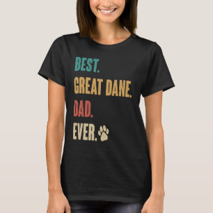 Bästa Great dane Pappa Great dane Hund T Shirt