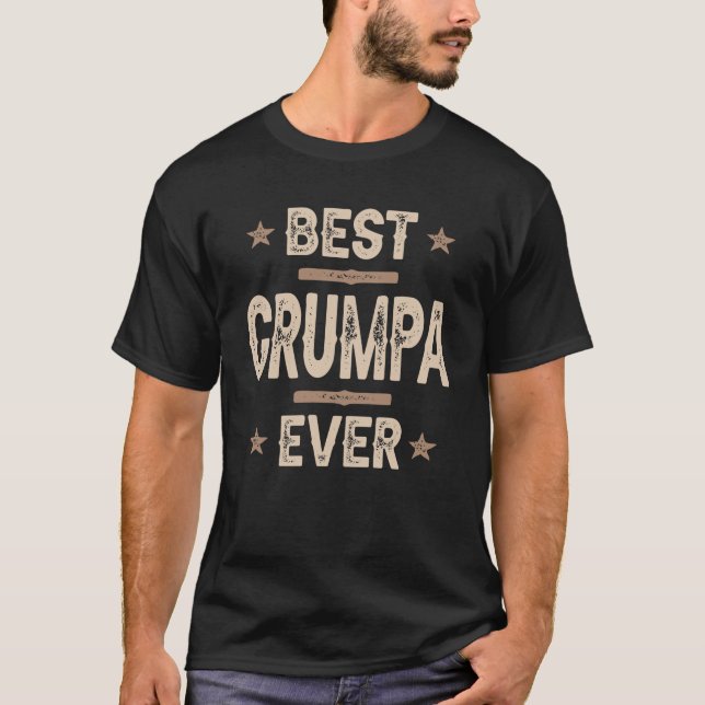 Bästa Grumpa någonsin T Shirt (Framsida)