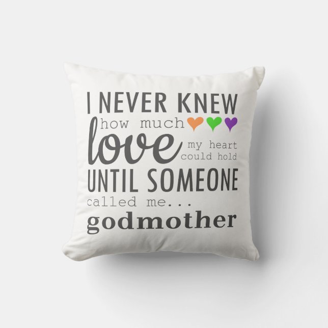 Bästa GudModer Pillow Kudde (Framsida)