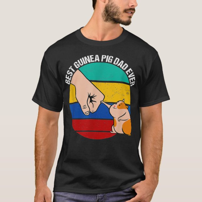 Bästa Guinea Gris Pappa någonsin_3  T Shirt (Framsida)