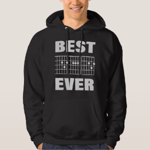 Bästa Guitar Pappa någonsin - nyfiken Guitar-gåva Hoodie