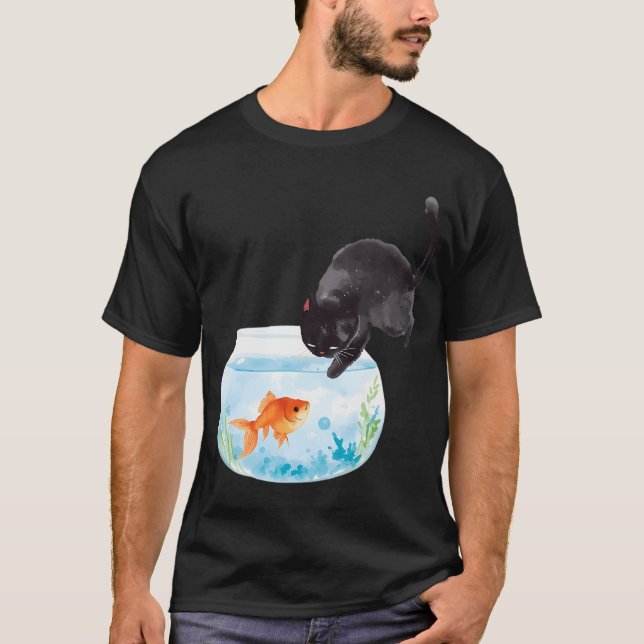 BÄSTA GULDFISK PAPPA T SHIRT (Framsida)