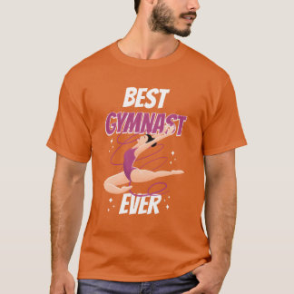 Bästa gymnast någonsin Gymnastik Gymnaster Sport f T Shirt