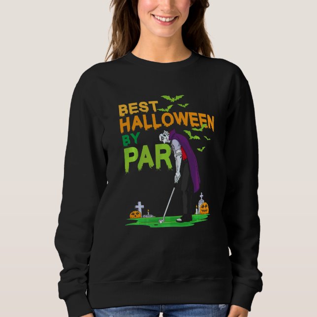 Bästa Halloween Av Par Vampyr Golf   T Shirt (Framsida)