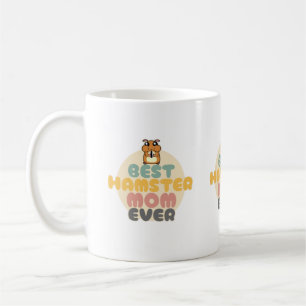 Bästa hamstermamma någonsin - Söta hamstrar Kaffemugg