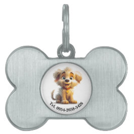 Bästa Hårigets vän för alltid ID-bricka Husdjur