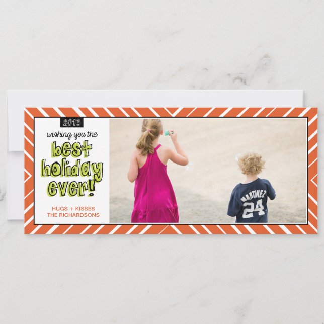 Bästa Helgdag någonsin! Julkort (Framsida)