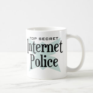 Bästa - hemlig Intenet polis Kaffemugg