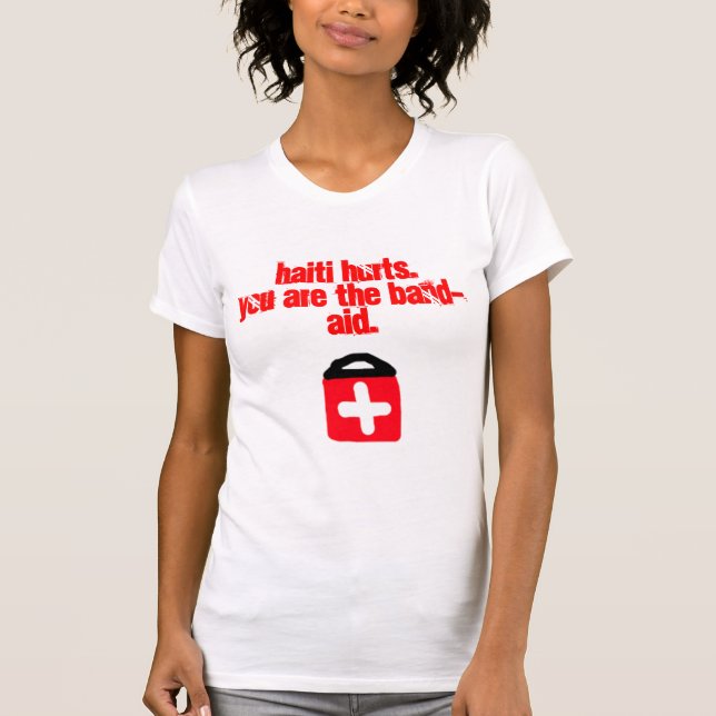 Bästa hjälpHaiti kvinnor (vinster går till Haiti), Tee Shirt (Framsida)