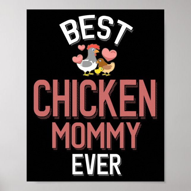Bästa hönsmamma någonsin _1  poster (Framsidan)