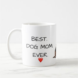 Bästa.Hund.Aldrig. Basset Hound Kärlek Namn Photo Kaffemugg