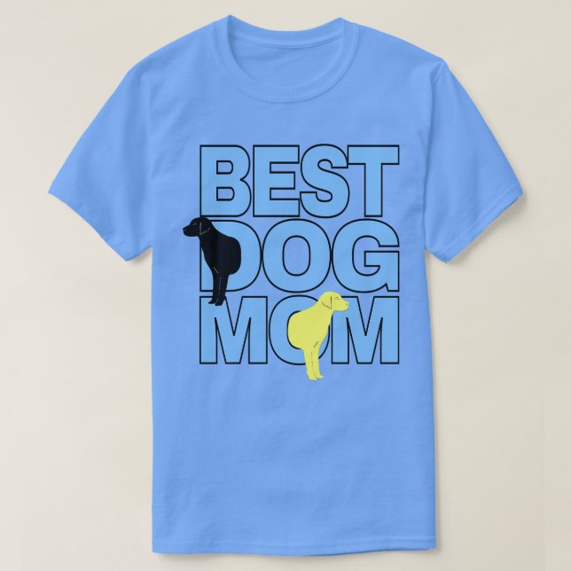 Bästa Hund älskare T Shirt (Design framsida)