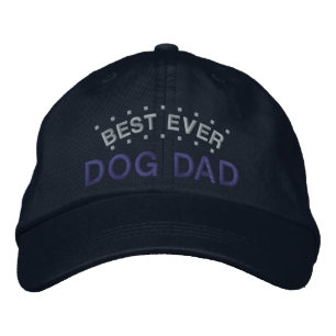 Bästa Hund Anpassningsbar Färg-Roligten i Pappa so Broderad Keps