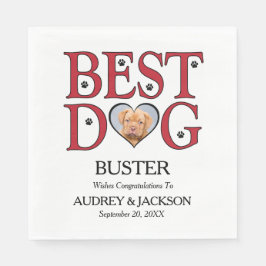 Bästa Hund-blöjor med husdjursfoto Pappersservett