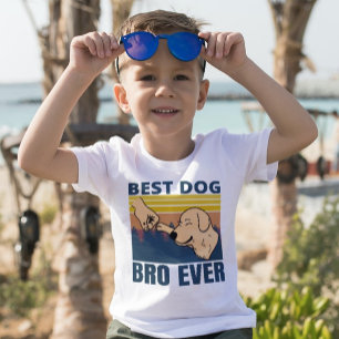 Bästa hund bro någonsin - hund älskare t shirt