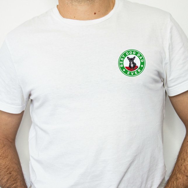 Bästa Hund Cat Pappa någonsin-foto för Anpassnings T Shirt (Skapare uppladdad)