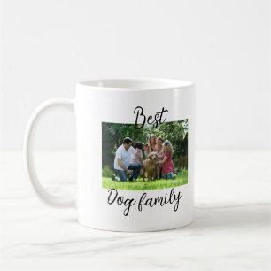 Bästa hund-familjens mamma-pappa-sällskapshus kaffemugg