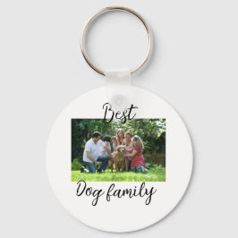 Bästa hund-familjens mamma-pappa-sällskapshus nyckelring