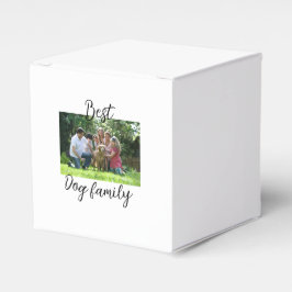 Bästa hund-familjens mamma-pappa-sällskapshus presentaskar