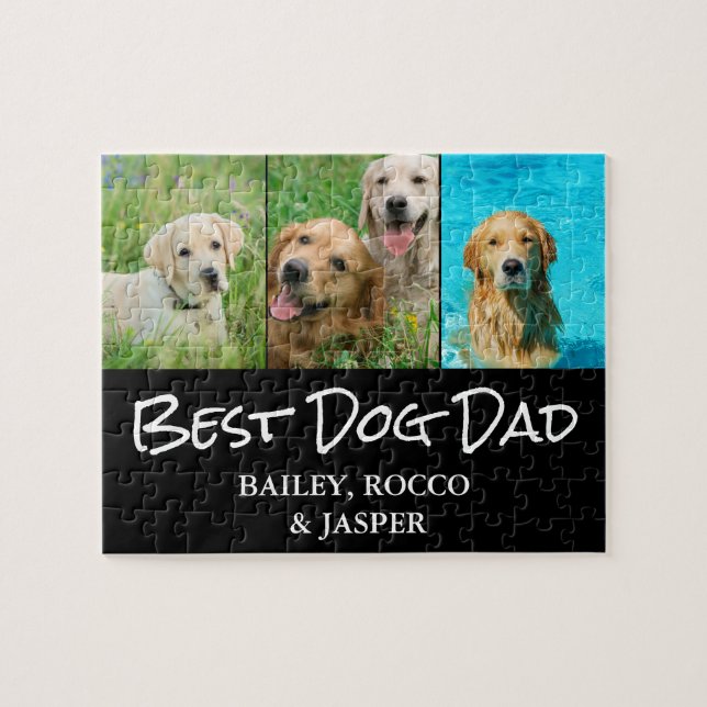 Bästa Hund-foto i Pappa Pussel (Horisontell)