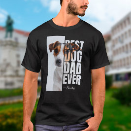 Bästa Hund-fotot någonsin, unik Personlig och Namn T Shirt