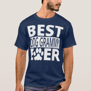 Bästa Hund Grammy någonsin Hund Grandma-presentati T Shirt
