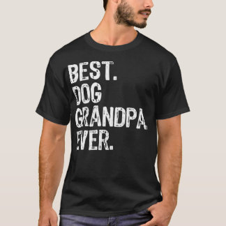 Bästa Hund Grandpa All Funny Coola T Shirt