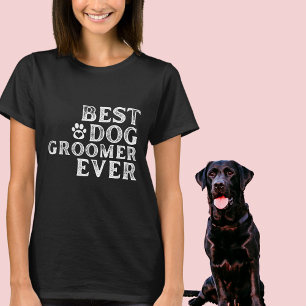 Bästa Hund Groomer All Ord Art T Shirt