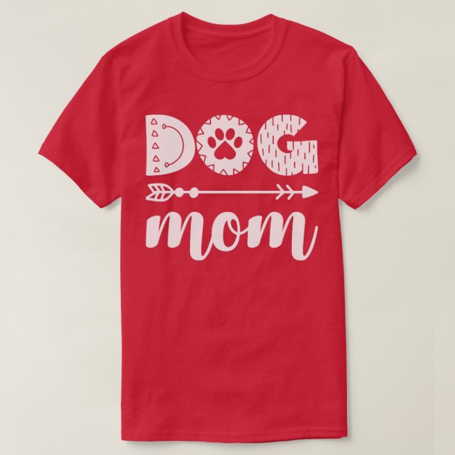 bästa hund mamma 2020 t shirt (Design framsida)