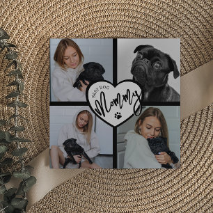 Bästa Hund-Mamma   Fotokollage