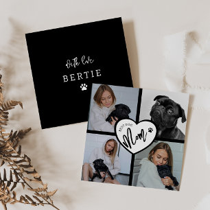 Bästa Hund Mamma Fotokollage