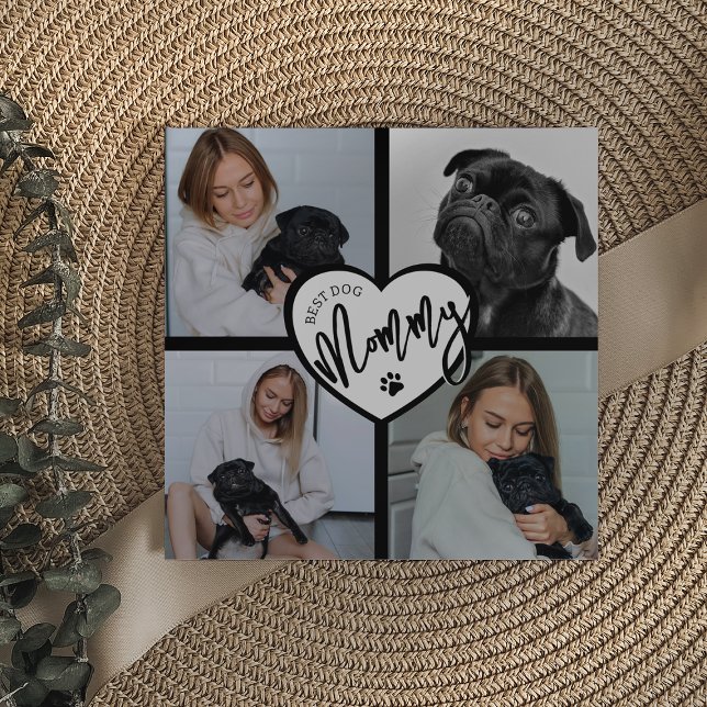 Bästa Hund-Mamma | Fotokollage (Skapare uppladdad)