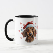 Bästa Hund Mamma - Juldagen Dachshund Hund