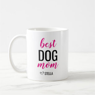 Bästa Hund Mamma Kaffemugg
